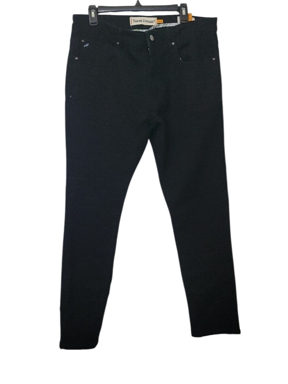 Tailor Vintage Black Men’s Slim Fit Jeans 36 X 32